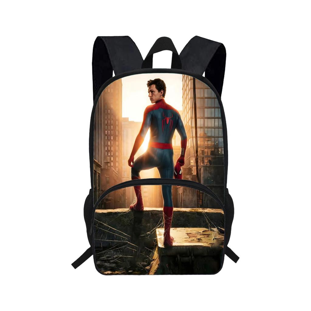 Large Capacity Printed Backpack with Adjustable Straps Durable Material Suitable for School Travel Work and Daily Use