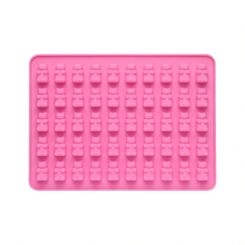 Silicone Gummy Bear Candy Mold, Non Stick Chocolate Gummy Candy Mold, Used for Gummy Chocolate Jelly Cookies