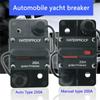 30A-300A AMP Circuit Breaker Fuse Reset 12-48V DC Car Auto Boat Waterproof Fuse Box 80A 100A 120A 150A 200A 250A Car Protector
