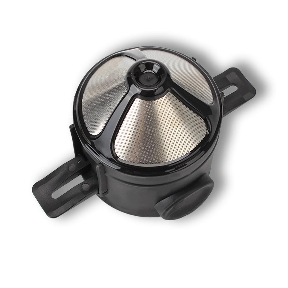 Porte-thé à café en acier inoxydable réutilisable sans papier Filtre à café Infuseur à thé Accessoires de café