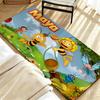 Cartoon M-Maya the B-Bee Floor Mat Soft Flannel Floor Mat  Suitable for Entryways, Living Rooms, Bedrooms, and Bathrooms