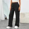 Women Utility Trousers Casual Fashion High Waisted Wide Leg with Pockets