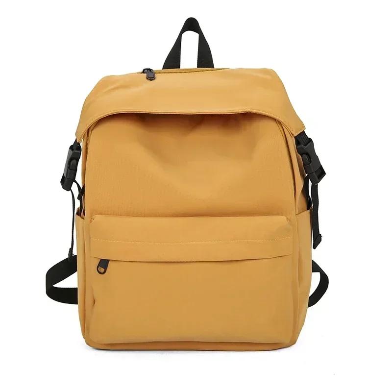 

Повседневный нейлоновый женский рюкзак с застежкой-молнией, прочный, новый, элегантный, унисекс, школьная сумка, универсальный