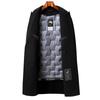 FAPAI Men's Reversible Wool Blend Mid-Length Overcoat