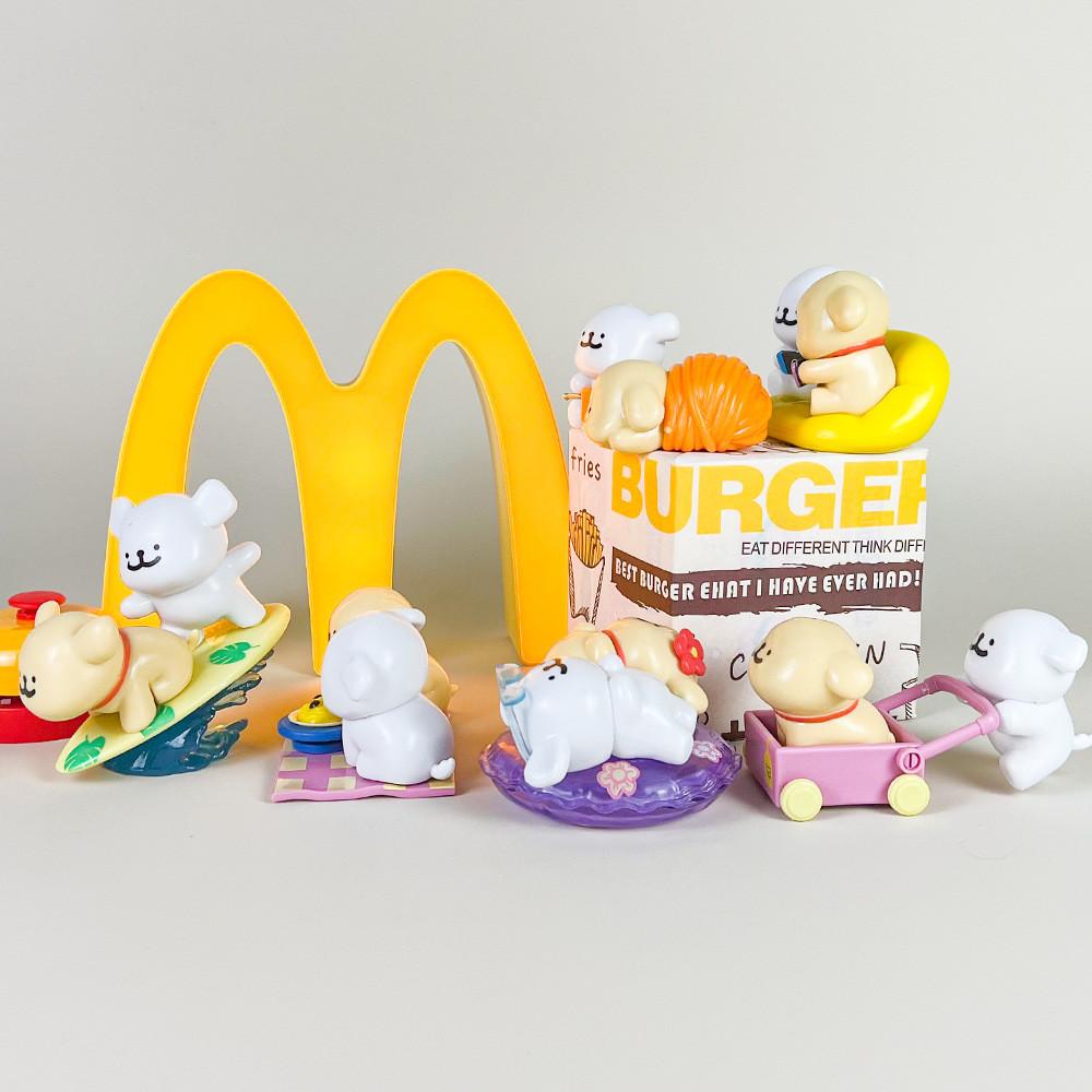 Anime Maltese Pvc Model Set With 6 Pieces For Desk Display And Collectors