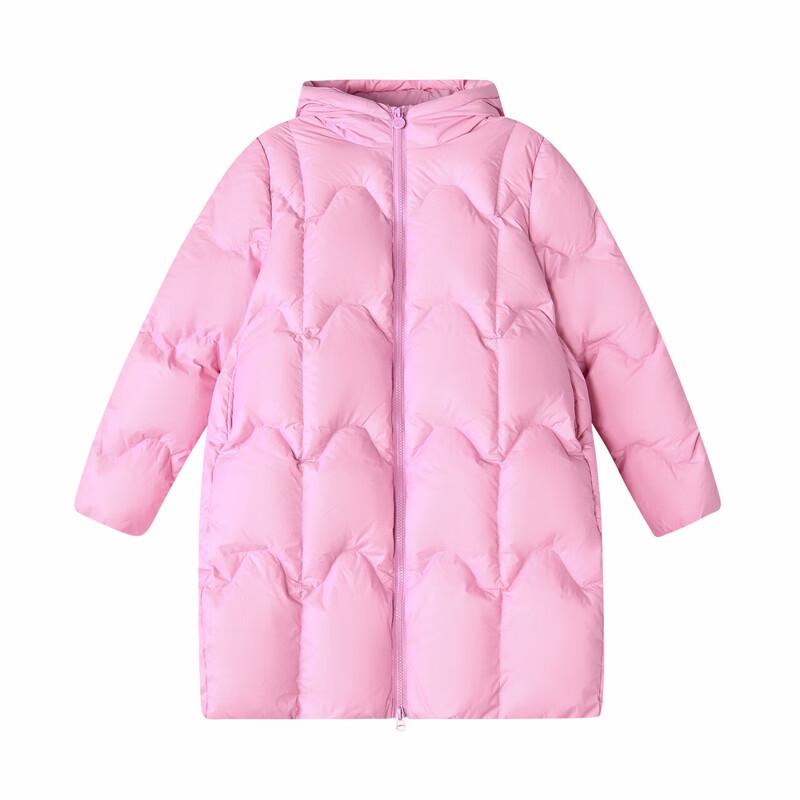 DEESHA Girls' 3-Proof Warm Hooded Down Jacket