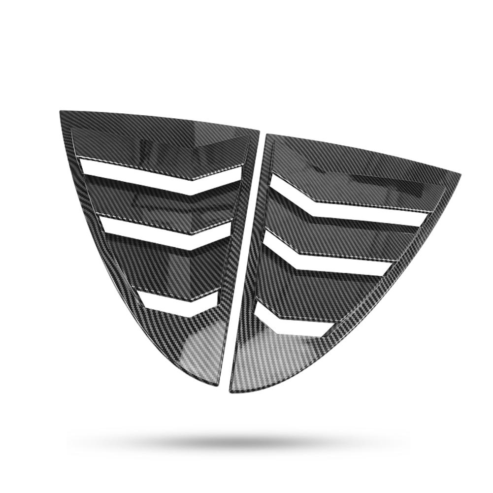 

For Mercedes Benz A Class W177 V177 A180 A200 A220 A250 Sedan 2019-2022 ABS Car Rear Window Triangle Shutters Louver Trim Cover