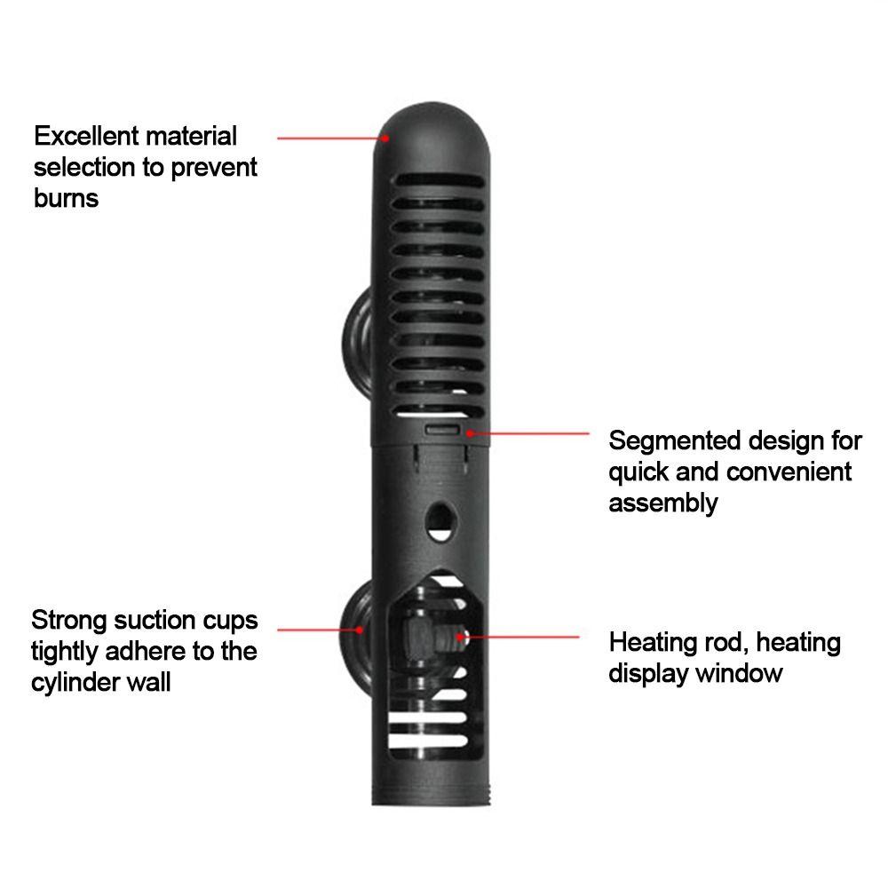 Multisection Heating Rod Protective Sleeve Plastic Protective Case  Aquariums Supplies