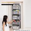 1pc Door Storage Device 5-Layer Camping Car Storage Device, Toy Diaper Bedroom Closet Wall Mounted Door Hanging Storage Device