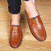 Pantofi casual realizati manual Mocasini pentru barbati Pantofi plati confortabili din piele Mocasini din piele moale38-47