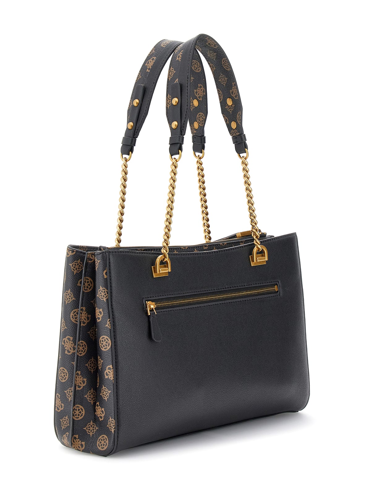 Kaufe Guess Handtaschen Fynna Charcoal Logo PB899323 zum Preis ab  