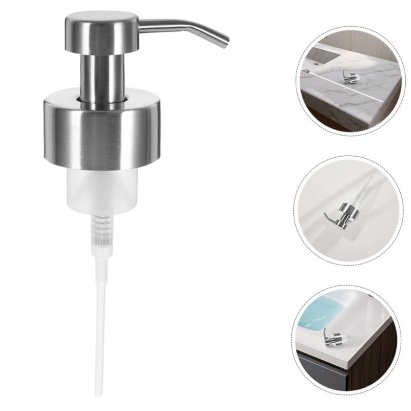 Steel Bath Foam Pump 44 Tooth Design Corrosion Resistant Construction Modern Bathroom Upgrades for Precise Foam Control