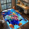 Mario Floor Mat Stylish Bedroom, Non Slip Washable Large Area Rug Carpet Gamer Room Home Decor.-TING