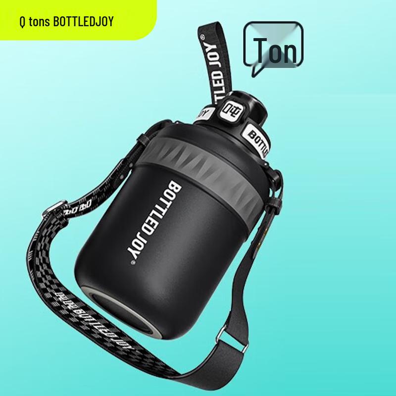 Ton-Ton Double-Layer Vacuum Insulated Stainless Steel Water Bottle