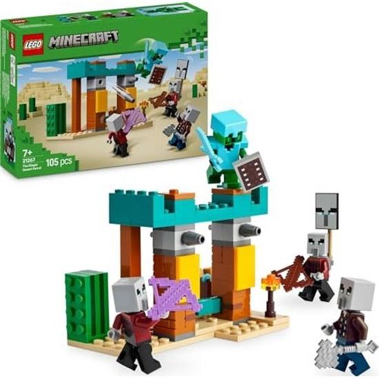 LEGO Minecraft Malvado Aldeano Patrulla del Desierto 21267 juguete niño niña