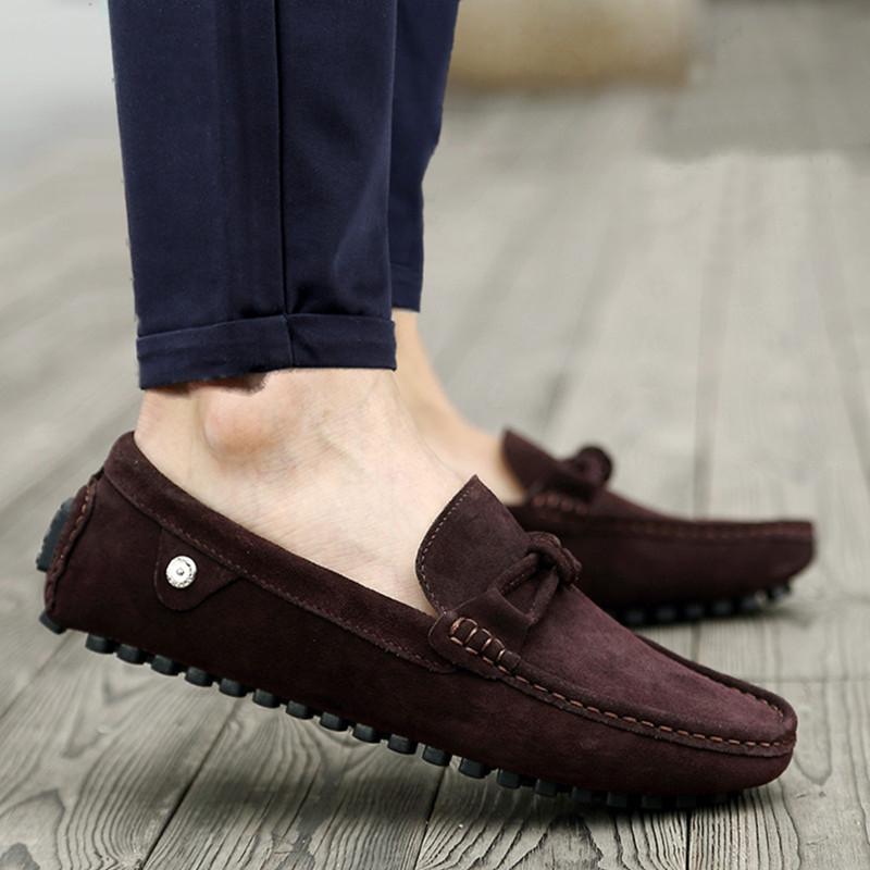 Doudou shoes new social British spring and autumn youth driving shoes casual tide