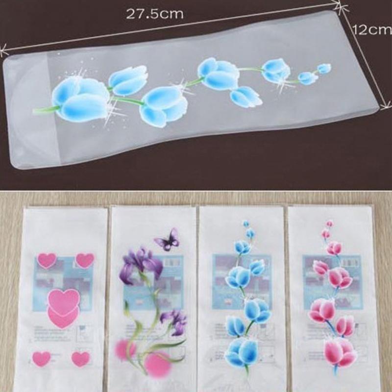 3Pcs Portable Eco-friendly Flower Cute Foldable Vase Wedding Office Home Decoration Random PVC Plastic Flower Vase