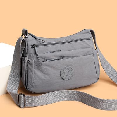 Women's Multi-Layer Crossbody Bag Lightweight Shoulder Bag Middle-Aged and Elderly Mother Bag