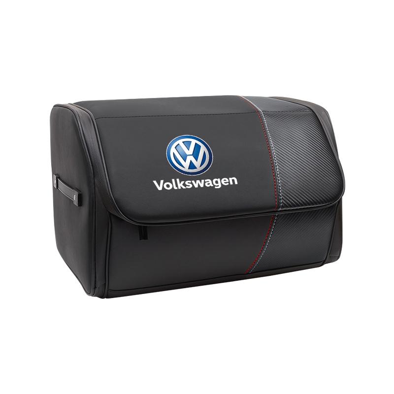 Car Storage Box Multi Mesh Suitcase Trunk Organizer Bag For VW Golf Polo Tiguan Touran Jetta Passat CC T5 GTI Arteon Transporter zq9