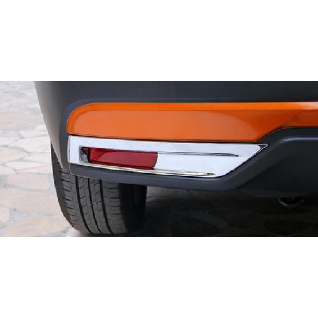 Chrome Rear Fog Light Taillight Frame Cover Trim For 2016- Nissan Kicks