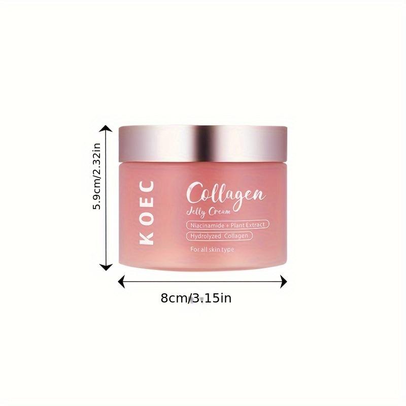 Koec Creme 1 Stück Gelee Kollagenmaske Mit Niacinamid Feuchtigkeitsspendendes Gel Feuchtigkeitscreme Konservierungsmittelfrei Parfümfrei Mit Glycerin Für Langanhaltende Feuchtigkeit