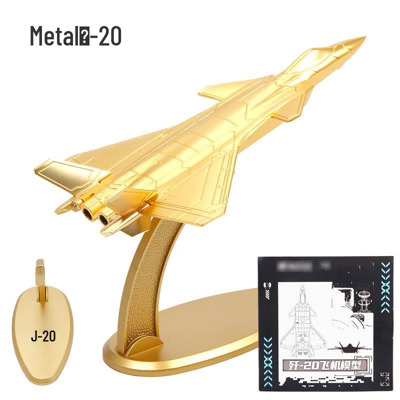 

J-20 Fifth-Generation Stealth Fighter Jet Model