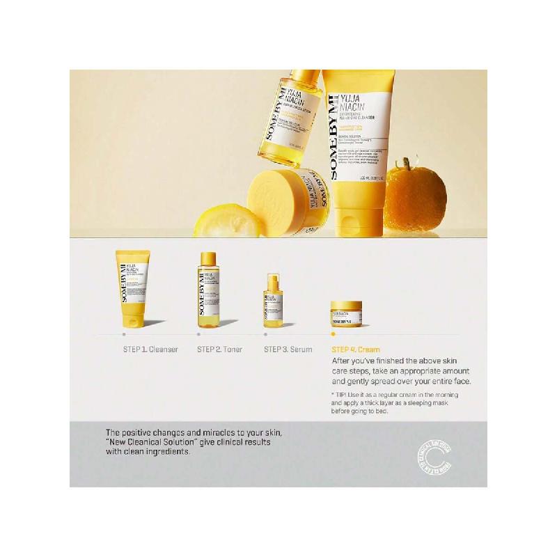 SOME BY MI Yuja Niacin Anti Blemish Cream -  60ml - Daily Face Moisturizer Made From 5% Niacinamide - Advanced Skin Brightening And Pigmentation