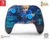 PowerA Nintendo Switch Enhanced Wireless Controller with Lumectra (The Legend of Zelda: Wake Up) Black