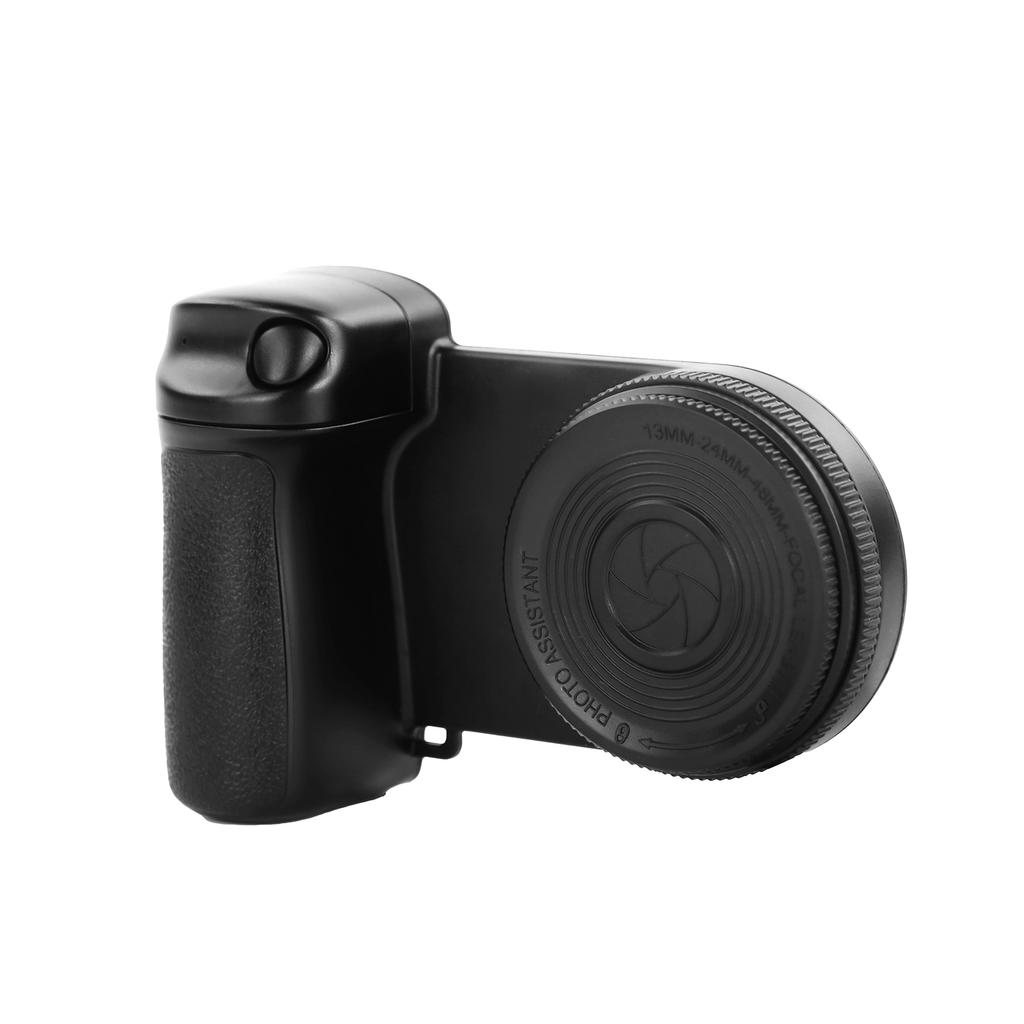 Magnetic Phone Camera Grip Wireless Handle Grip for Phone Selfie Grip Phone Holder Stabilizer Built In LED Fill Light