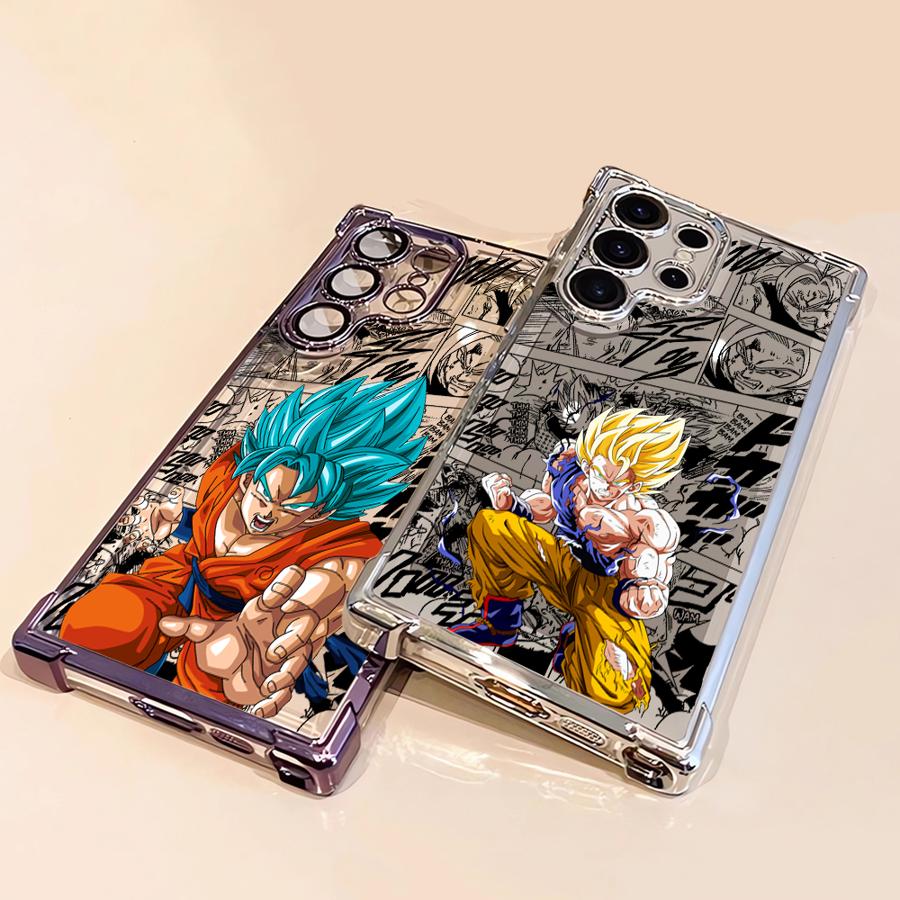 Anime Dragon Ball Soft Cover Phone Case for Samsung Galaxy S21 Plus S24 S23 S20 FE S22 Ultra S25 Edge