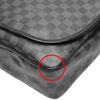 LOUIS VUITTON Damier Grafitte Daniel GM Shoulder Bag leather black unisex N58033 Used