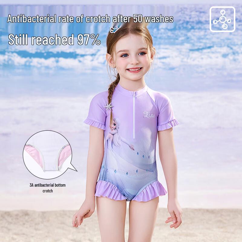 Disney Girls' One-Piece Swimsuit Set D35024
