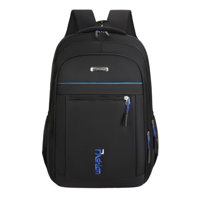 2 New casual backpack large capacity male wear-resistant junior high school college student schoolbag commuter business computer bag