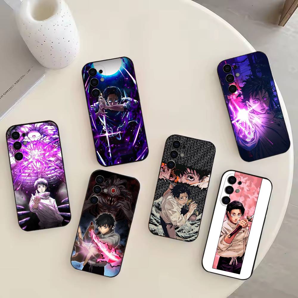 Okkotsu Yuta Jujutsu K-Kaisen Phone Case For Samsung S25,S24,S21,S22,S23,S30,Ultra,S20,Plus,Fe,Note,10,9,5G Black Cover