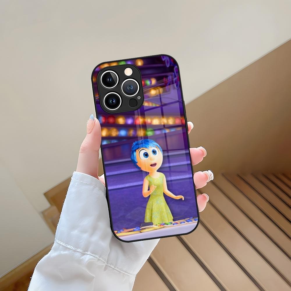 Inside Out Phone Case Tempered Glass For IPhone 13 17 15 16 14 12 11 Pro Max Plus Mini XR XS SE2020 Coque