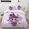Cartoon Animal King Queen Duvet Cover Elephant Red Car Bedding Set for Kids Lion Monkey Wildlife 2/3pcs Polyester Quilt Cover