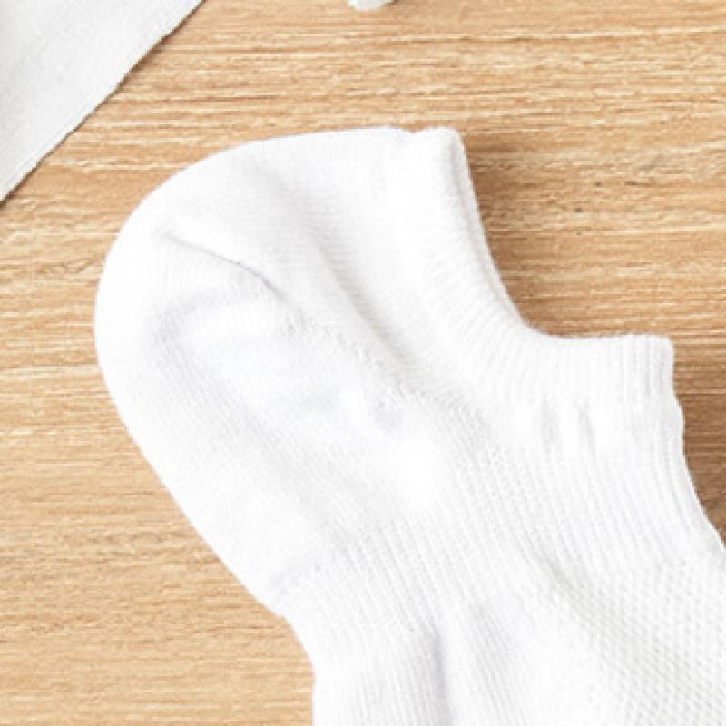 Popcorn   Kiki Dame S 90 Graders Rettvinkelsokker Hvit