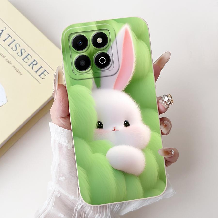 For Honor X6a Case WDY-LX1 Capa Cute Cartoon Soft Silicone Cover For HonorX6a X 6B X6 b Shell Matte Len Proective Phone Fundas