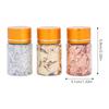3PCS Gold Foil Flakes Imitation Gilding Metallic Leaf Flakes Set for Nail Art Painting Crafts