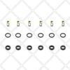 Fuel Injector Seal O-Ring Kit Seals Filters for Toyota 7K-E Engine 23250-13030 23209-13030
