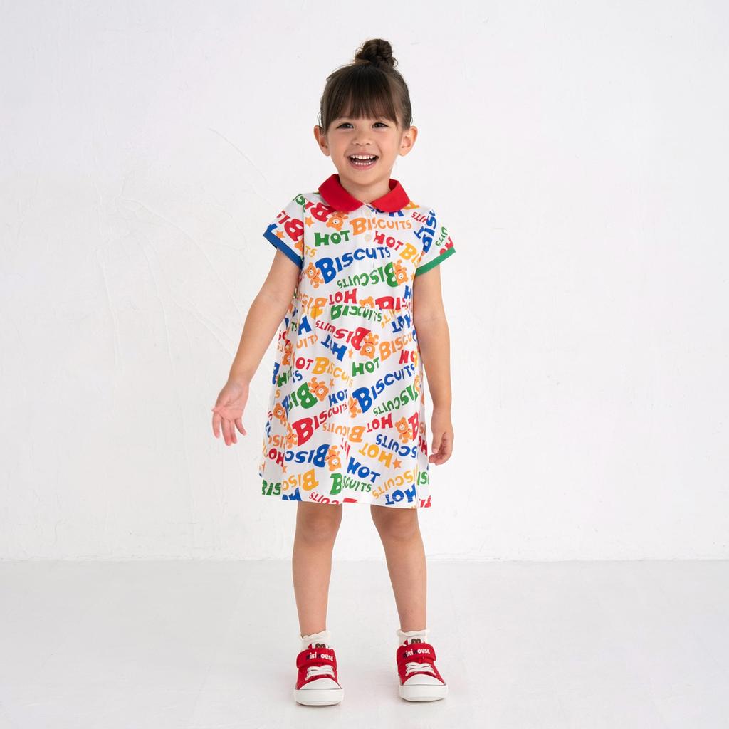 HOUSE Hot Polo Shirt Dress Girls Baby Clothing Multicolor 80cm [MIKI Biscuits] Children's 72-1901-684