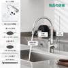 Faustina Kitchen Kitchen Mixer Tap with 3 Water Flow Detergent Stainless Steel Kitchen Faucet, Modes, Pull-Out Hose, Built-in Push-Type Dispenser,