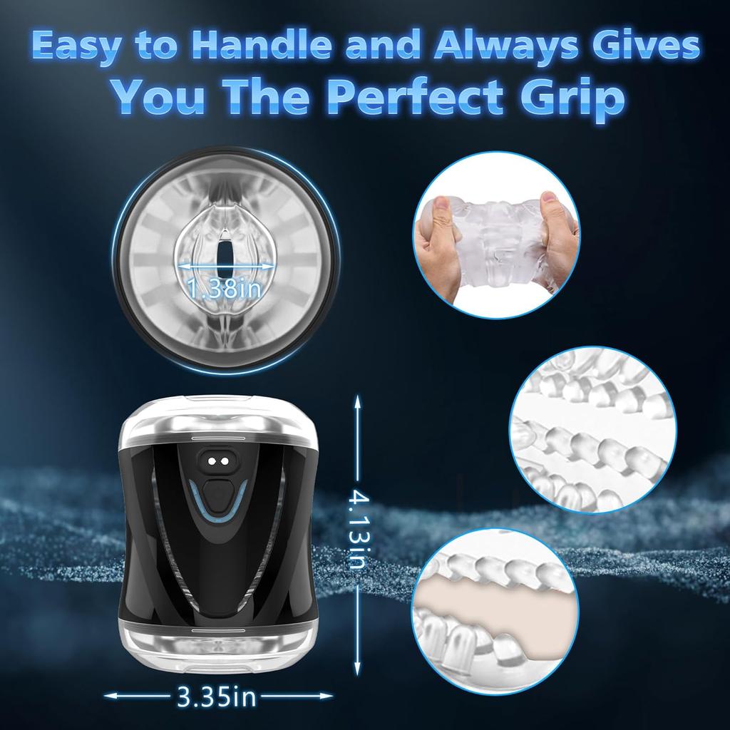 Vibrating Male Masturbator with 9 Vibrations Male Sex Toys for Men Sex Toy Adult Toys Male Masturbators, Male Stroker Adult Toy Adult Sex Toys