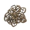 20/40pcs Newest 7mm Mini Ultra-small Tri-glide Belt Buckle Doll Bags Buckles Diy Doll Buttons Shoes Clothes Accessories
