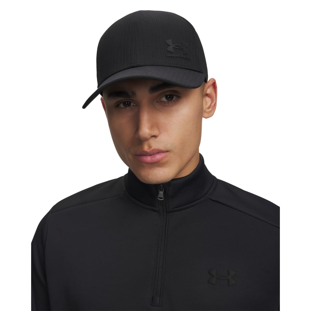 Under Armour UA ArmourVent Adjustable Cap 1383440 Black Castle Rock ONE SIZE Iso-Chill