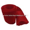 Off-road Winch Protective Sleeve: Wear-resistant Polyester Cover for Tow Rope & Shackle in Black, Red, Yellow.