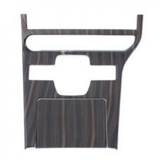 Fits For bZ4X 2024 Peach Wood Grain Gear Shift Box Panel Cover Trim