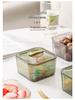 Elegant Transparent Fruit and Snack Display Plate for Living Room