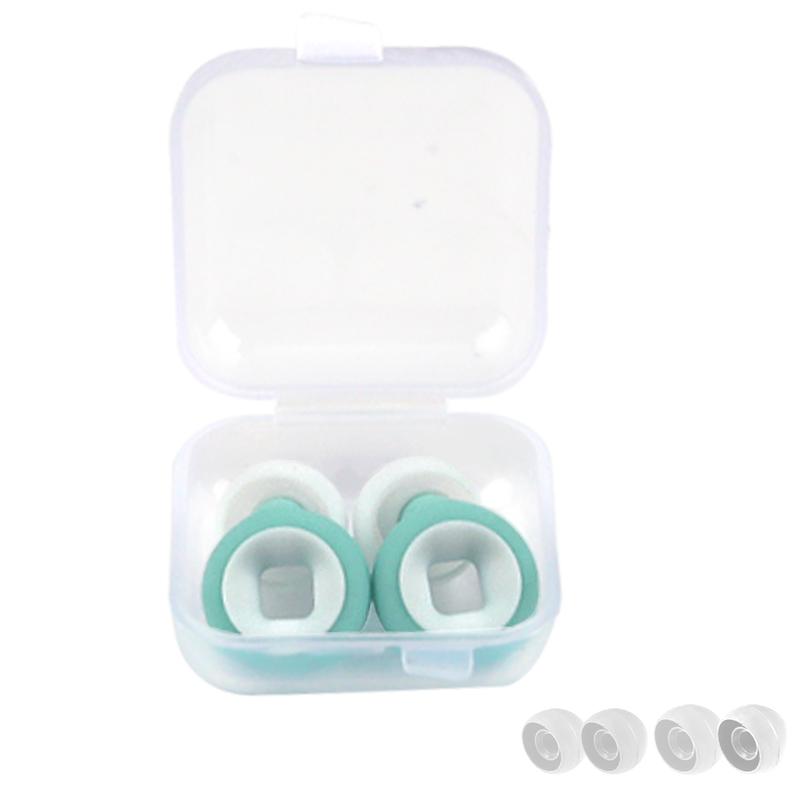 Quiet Ear Plugs for Noise Reduction Soft Reusable Hearing Protection in Flexible Silicone for Sleep