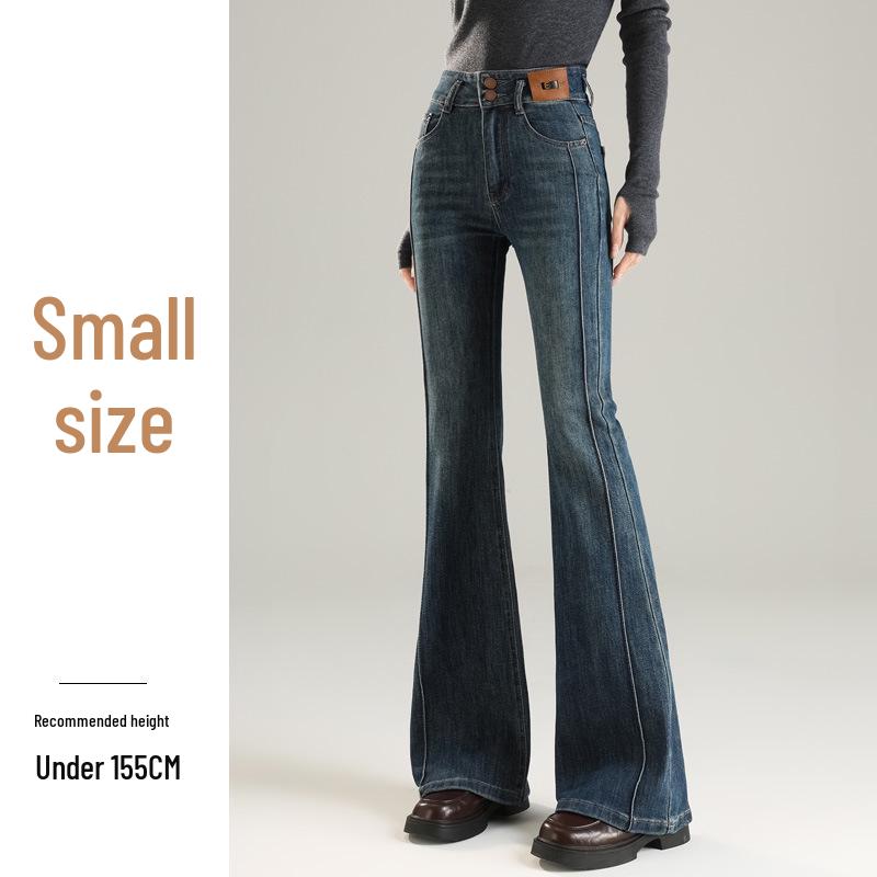 

Women s High-Waisted Denim Flare Pants: Slimming, Body-Shaping for Tall Figures - Autumn/Winter 2026 Collection XXL